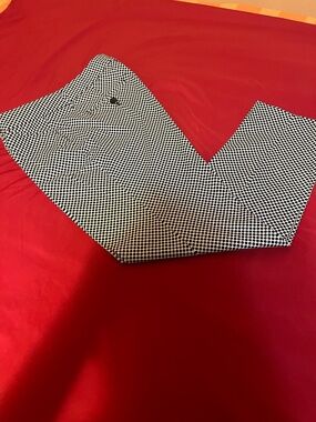 STYLUS Black and White Printed Pants